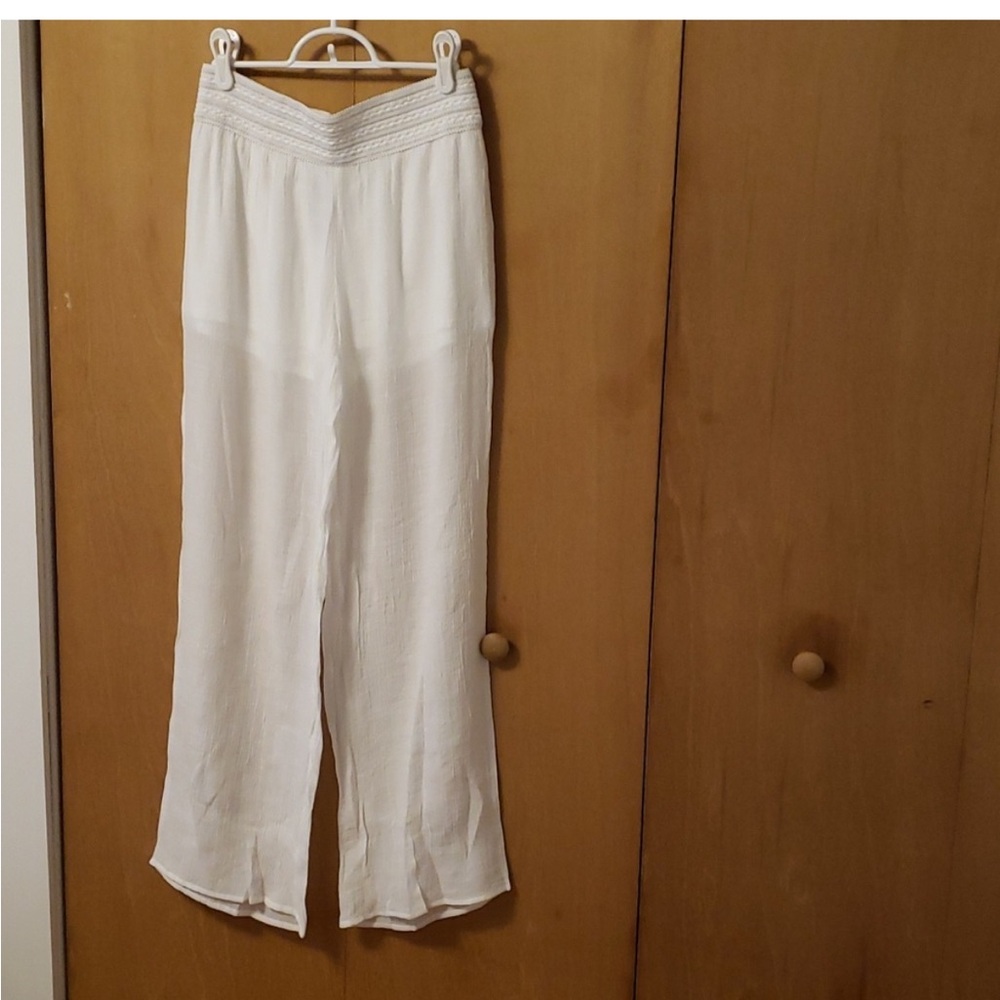 Flowy White Pants
